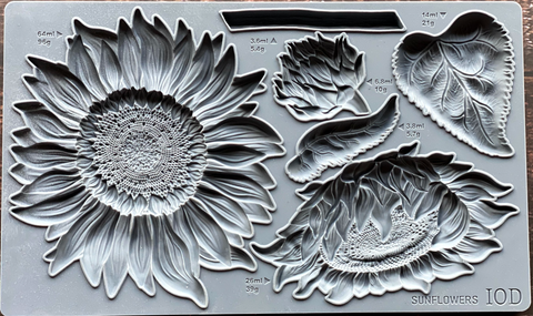 Sunflowers 6X10 IOD Moulds™