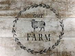 Farm Animals 12×12 Decor Stamp™