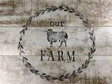 Farm Animals 12×12 Decor Stamp™